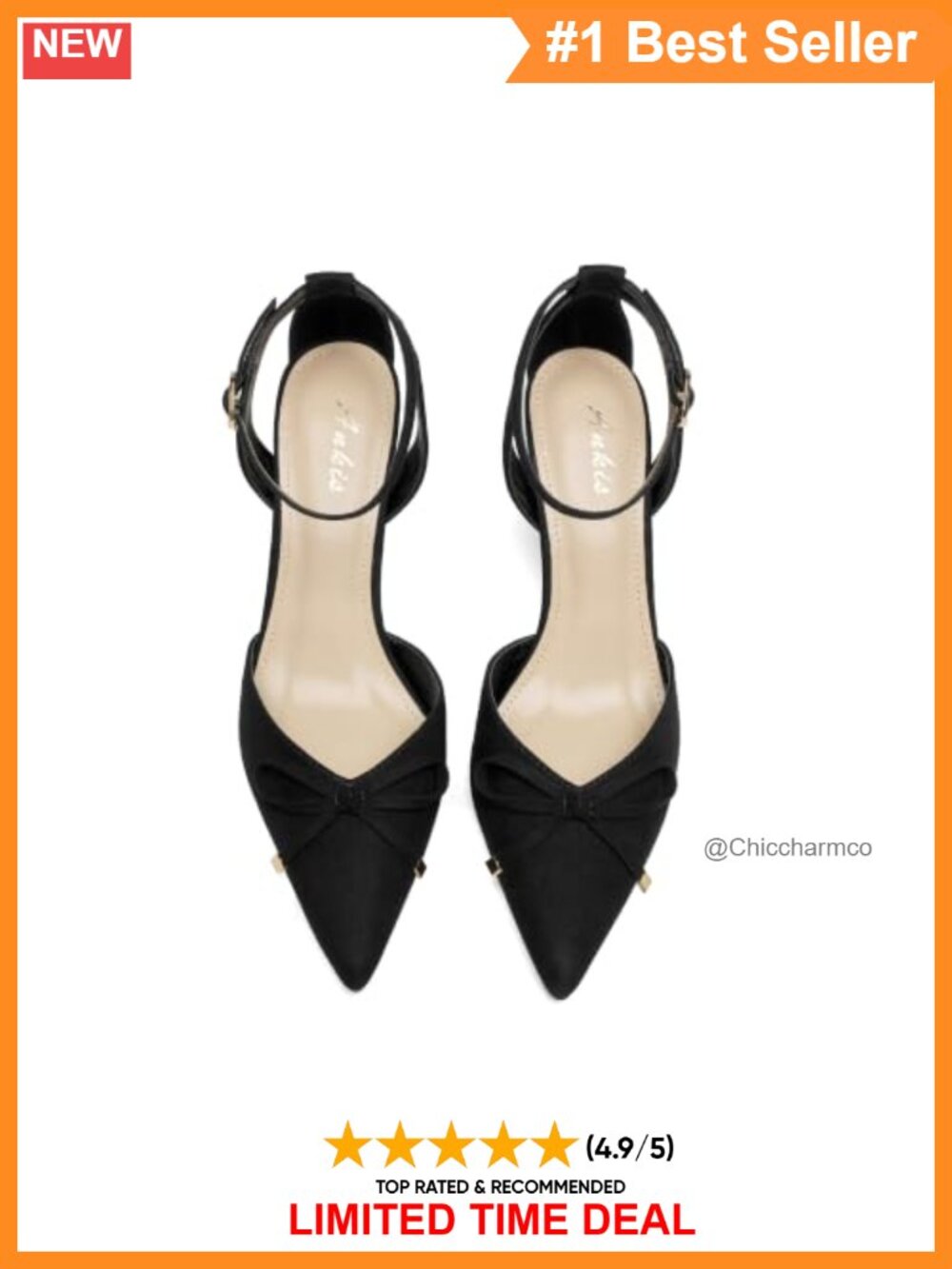 Kitten Heel Closed Toe Bow Dress Pumps Wedding Formal Shoes - Picture 5 of 6